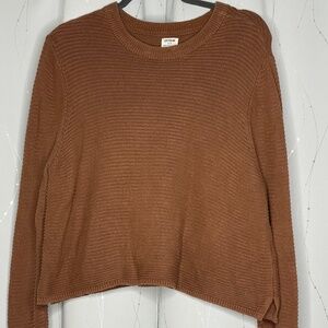 Cotton On Brown Knit Long Sleeve Sweater